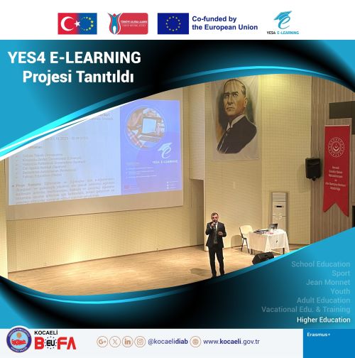 YES4eLearning Projesi Tanıtıldı