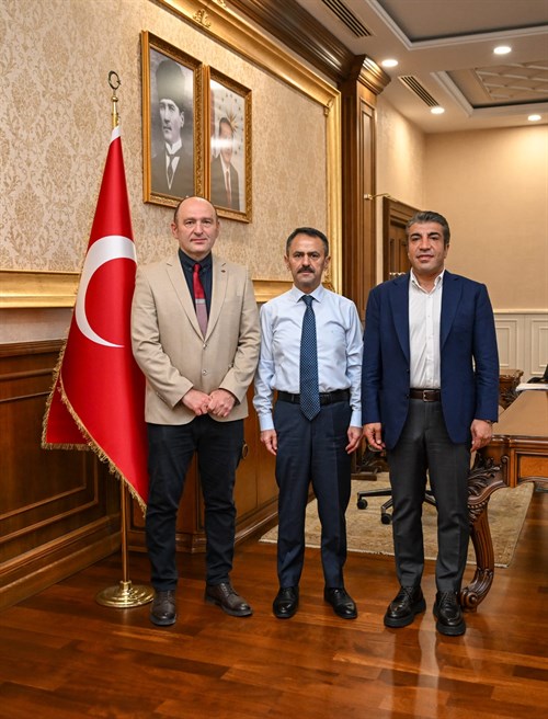 Xenol Enerji Genel Müdürü Feyzullah Günaydın’dan, Vali İlhami Aktaş'a Ziyaret