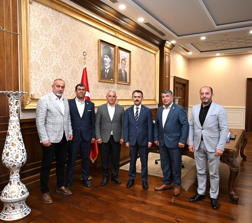 Körfez Mahalle Muhtarlarından Vali İlhami Aktaş’a Ziyaret